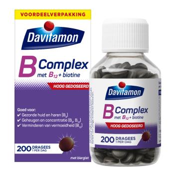 Davitamon B Complex Forte Vitamine B12 Dragees 200 stuk