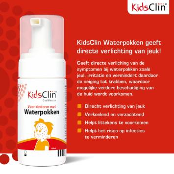 Kidsclin Waterpokken Mousse