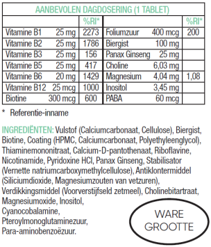 Livsane Vitamine B Complex Forte 30 stuks