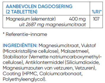 LIVSANE Magnesium citraat 60 stuks