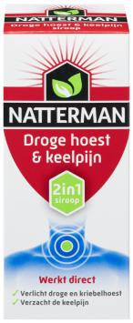 Natterman Droge Hoest & Keelpijn Siroop 150ml