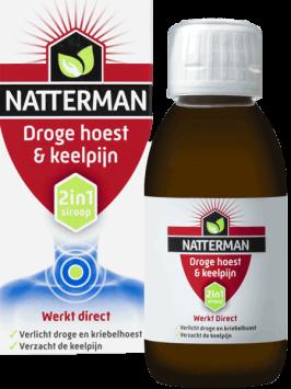 Natterman Droge Hoest & Keelpijn Siroop 150ml