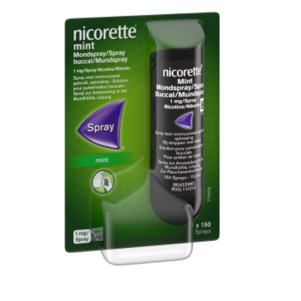 Nicorette Methol Mint Nicotine 2mg Kauwgums 105 stuks