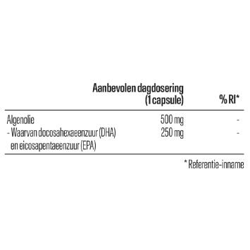 OPTAMINS Vegan Omega-3 Algenolie
