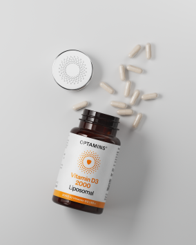OPTAMINS Vitamine D3 2000IE Liposomaal 60 stuks