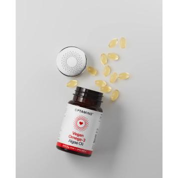 OPTAMINS Vegan Omega-3 Algenolie