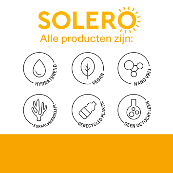 SOLERO Hydraterende Zonnebrandcrème Gezicht SPF50+ 50ml