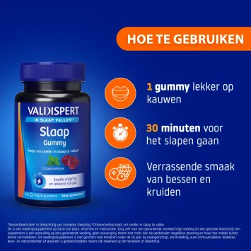 Valdispert Natural Sleep Gummy 45 stuks