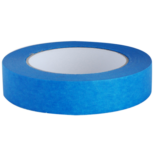 2306 UV-bestendig papieren afplaktape 25mm x 50 meter Blauw
