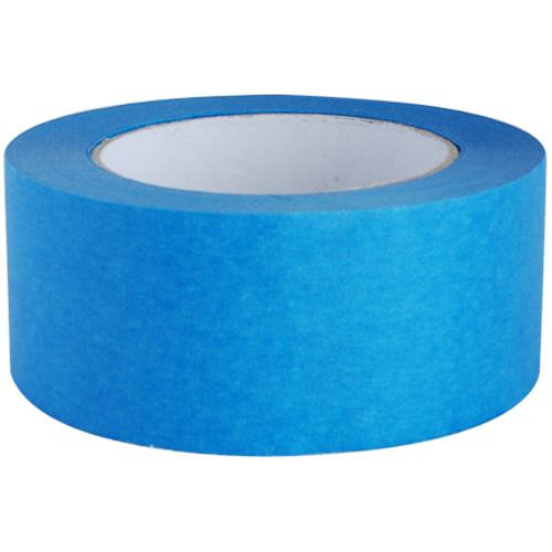 2306 UV-bestendig papieren afplaktape 50mm x 50 meter Blauw