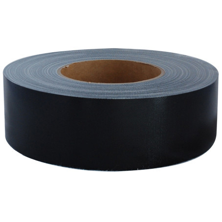3334 Duct tape topkwaliteit (80 Mesh) 50mm x 50 meter Zwart