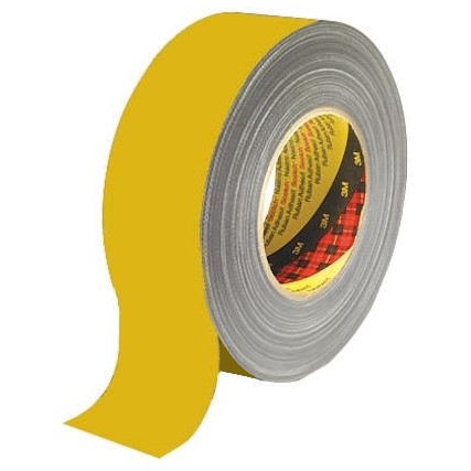 3M 389 Duct tape topkwaliteit 25mm x 50 meter Geel