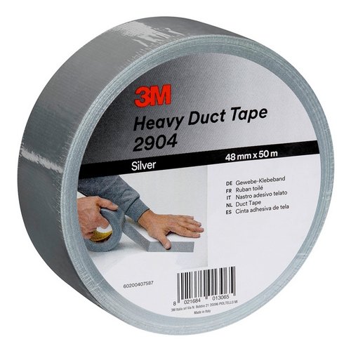 3M 2904 Duct tape middenkwaliteit 48mm x 50 meter Grijs
