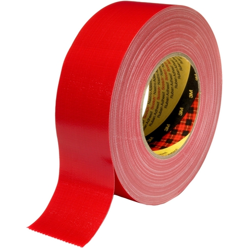 3M 389 Duct tape topkwaliteit 38mm x 50 meter Rood