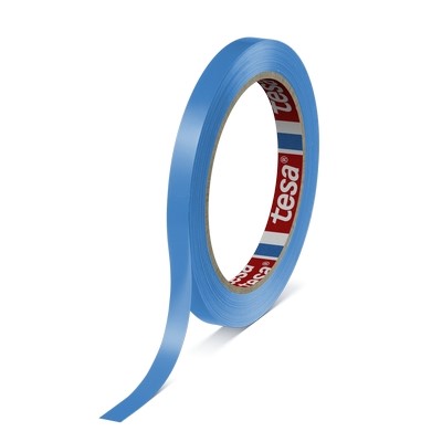 Tesa 62204 PVC zakkensluiter tape (0.063mm) 9mm x 66 meter Blauw