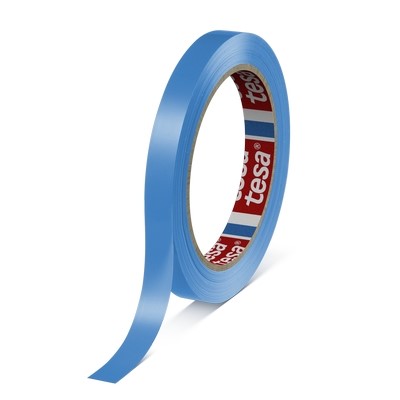 Tesa 62204 PVC zakkensluiter tape (0.063mm)  12mm x 66 meter Blauw