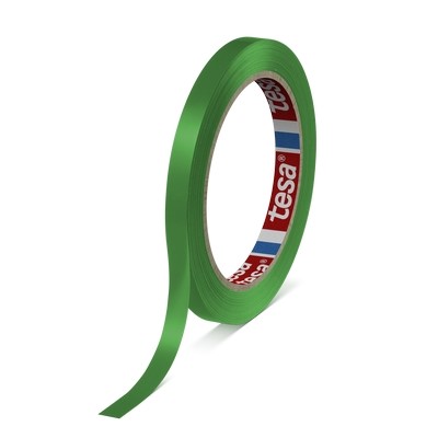 tesa 62204 PVC zakkensluiter tape (0.063mm) 9mm x 66 meter Groen