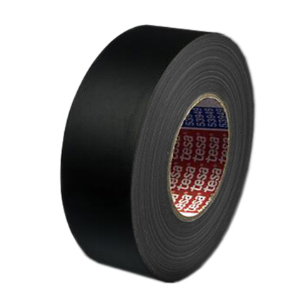 Duct tape zwart mat Tesa 53949 topkwaliteit (80 mesh)