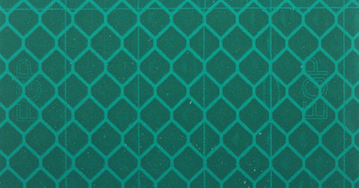 5848 Hoogwaardig reflecterende tape 50mm x 2 meter Groen