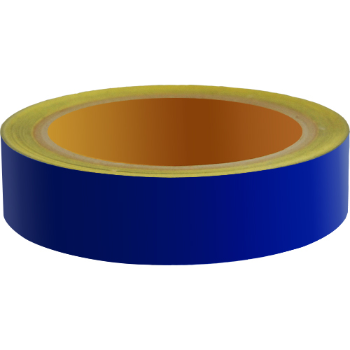 5856 Reflecterende tape economic 25mm x 10 meter Blauw