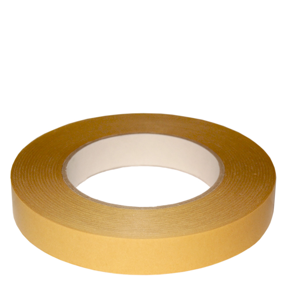 8105B Dubbelzijdig PVC tape transparant (100µm) verwijderbaar 19mm x 50m