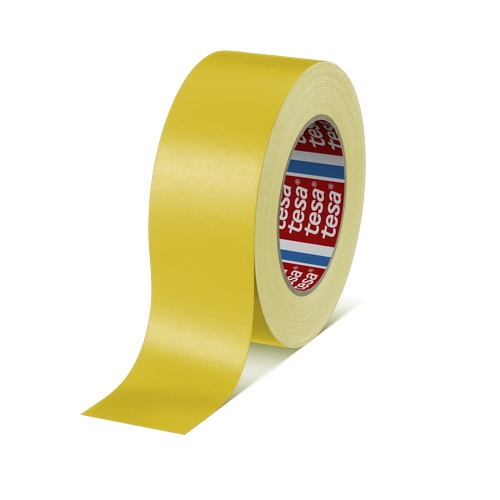 tesa 4651 Duct tape topkwaliteit (148 Mesh) 50mm x 25 meter Geel