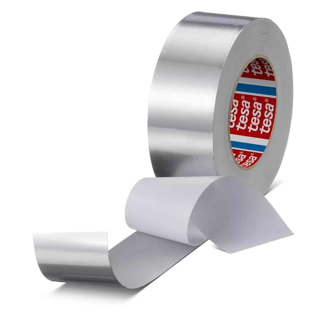 tesa 60652 Aluminium tape (50μm) met liner 50mm x 50 meter