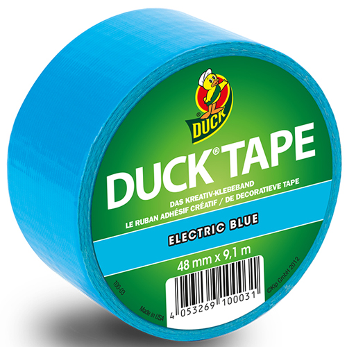 Duck tape uni 48mm x 9.1 meter Electric Blue