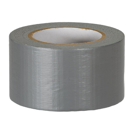 3093 Duct tape budget (27 Mesh) 72mm x 50 meter Grijs