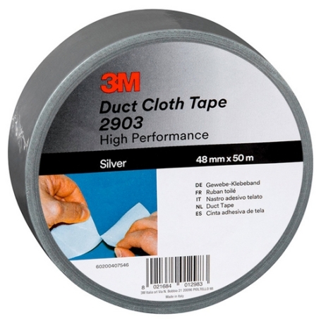 3M 2903 Duct tape universeel 48mm x 50 meter Grijs