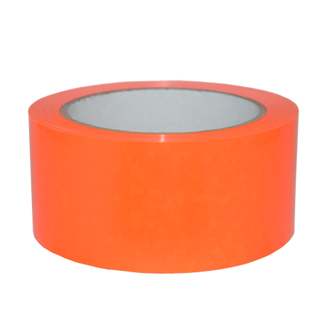 4211 PVC Verpakkingstape fluor oranje (32/52µm) 50mm x 66m