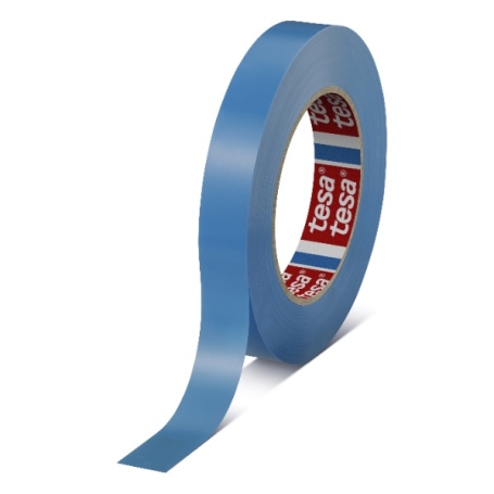 Tesa 4298 PP strapping tape (0.11mm) vlekvrij 19mm x 66 meter Blauw