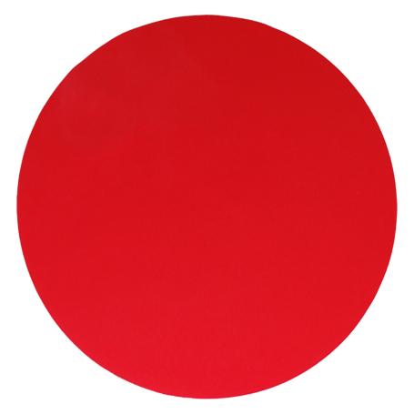 Vloersticker grote rode cirkel