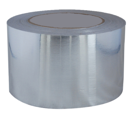 5125 Aluminium tape (30µm) met liner 75mm x 50 meter