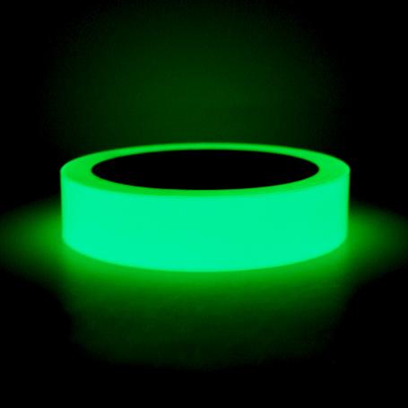 Glow in the dark tape 2,5 cm