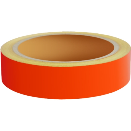 5851 Reflecterende tape economic 25mm x 10 meter Oranje