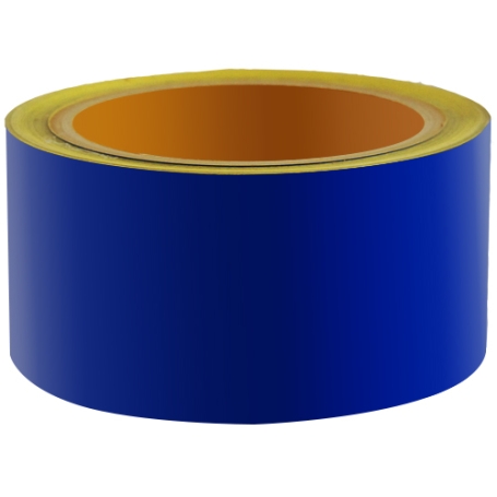 5856 Reflecterende tape economic 50mm x 5 meter Blauw