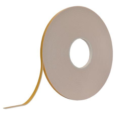 Witte schuimtape dubbelzijdig 9mm