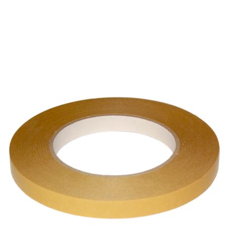 8105B Dubbelzijdig PVC tape transparant (100µm) verwijderbaar 12mm x 50m