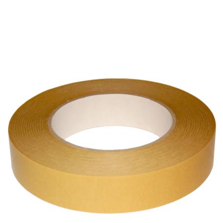 8105B Dubbelzijdig PVC tape transparant (100µm) verwijderbaar 25mm x 50m
