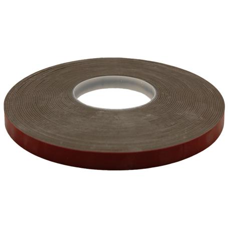 Acrylaat schuimtape voor LSE oppervlakken 1.5mm x 12mm x 16.5 meter