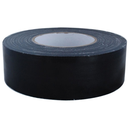 3024 Duct tape middenkwaliteit (70 mesh) 50mm x 50 meter Zwart