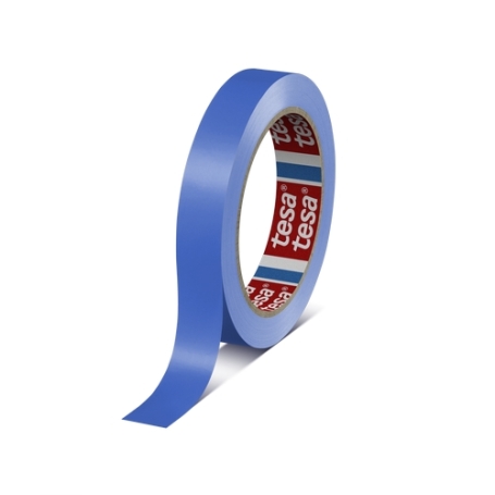 Tesa 60404 PVC zakkensluiter tape (0.067mm) 12mm x 66 meter Blauw