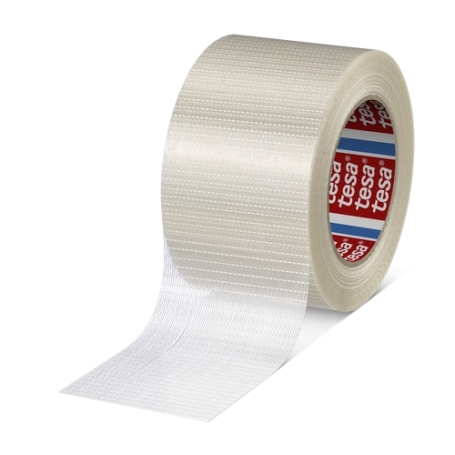 Tesa 4591 Filament tape kruis versterkt 75mm x 50 meter