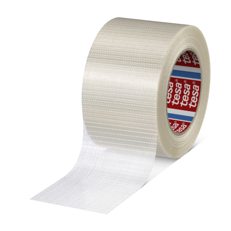 Tesa 4591 Filament tape kruis versterkt 100mm x 50 meter