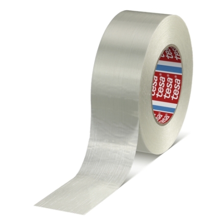 Tesa 53398 Verwijderbare filament tape lengte versterkt (0.195mm) 25mm x 50 meter