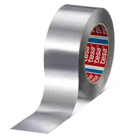 Tesa 60670 Aluminium tape (75µm) zonder liner 50mm x 50 meter