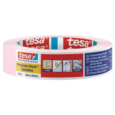Tesa 4333 Precision schilderstape Sensitive 25mm