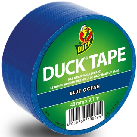Duck tape uni 48mm x 9.1 meter Blue Ocean