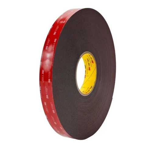 3M 5952 Dubbelzijdig VHB tape 1.1mm x 12mm x 33 meter Zwart